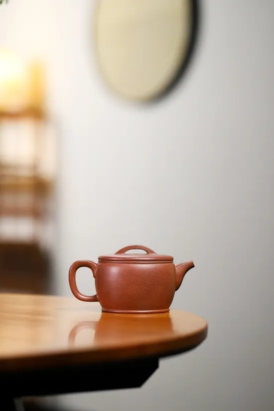 Premium Yixing Teapot with Peach Blossom Clay | Handcrafted Zisha Art 5