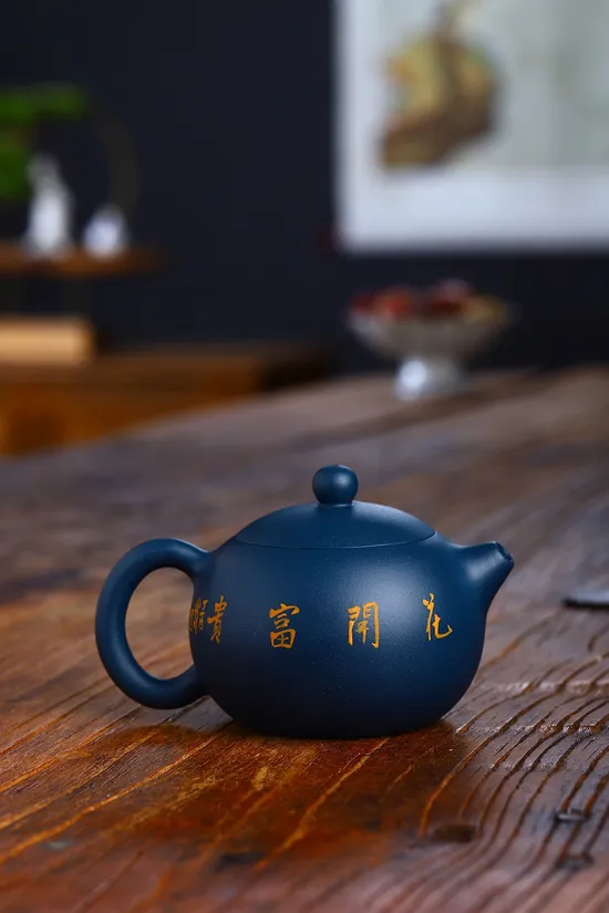 Yixing Clay Teapot | Xishi Style | Handcrafted Collectible 5