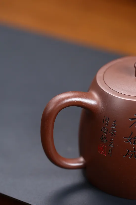 Yixing Zisha Teapot | Handmade by Wang Fang | Collectible Artisan Craft 7