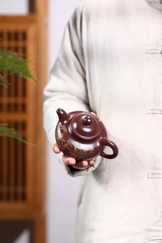 Premium Yixing Zisha Teapot | Handcrafted Collector's Clay Artisan Pot 5