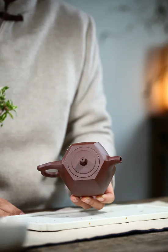 Gold Award Yixing Zisha Teapot – Handcrafted Clay Artistry 5