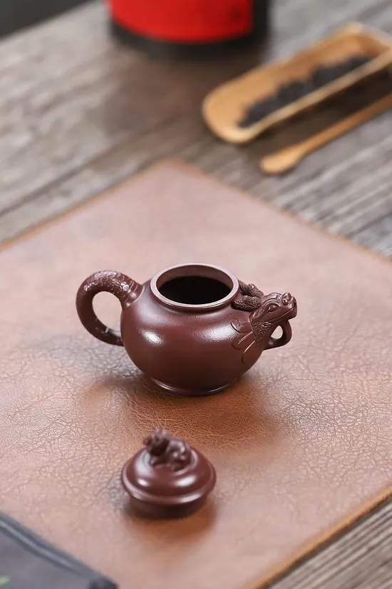 Premium Yixing Zisha Clay Teapot Handcrafted Artisan Pottery 2