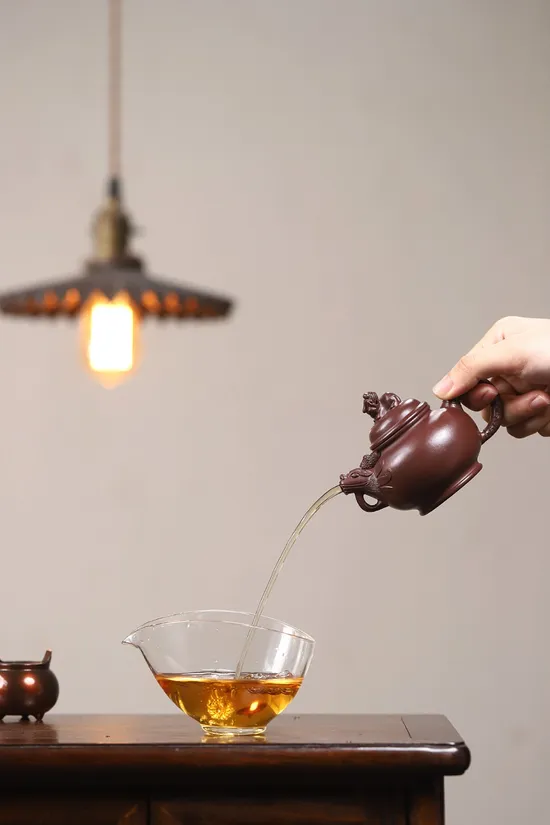 Premium Yixing Zisha Clay Teapot Handcrafted Artisan Pottery 5