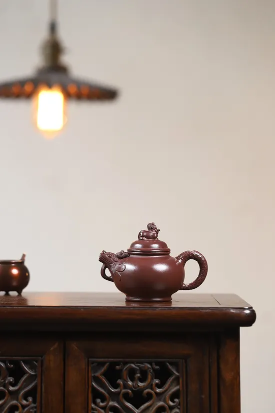Premium Yixing Zisha Clay Teapot Handcrafted Artisan Pottery 6