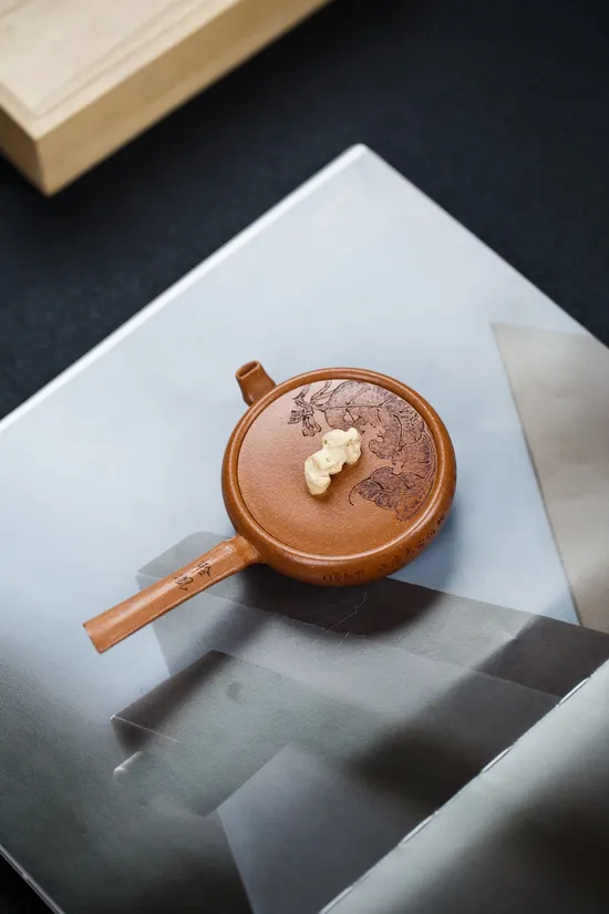 Premium Yixing Clay Teapot | Handcrafted 100cc Artisan Zisha Pot 2