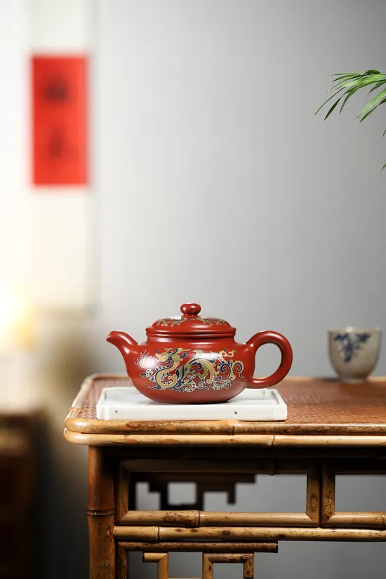 Premium Yixing Zisha Teapot | Authentic Clay Artisan Craft | Collectible 3