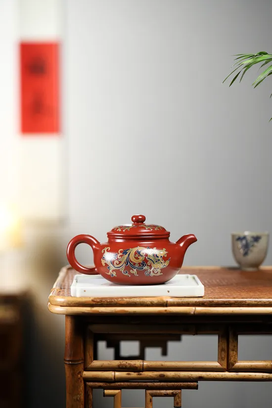 Premium Yixing Zisha Teapot | Authentic Clay Artisan Craft | Collectible 6