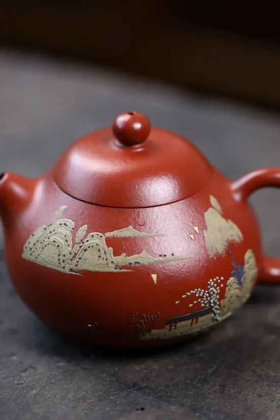 Yixing Clay Teapot | Handmade Zisha Wendan Teapot Artisan Ceramics 1