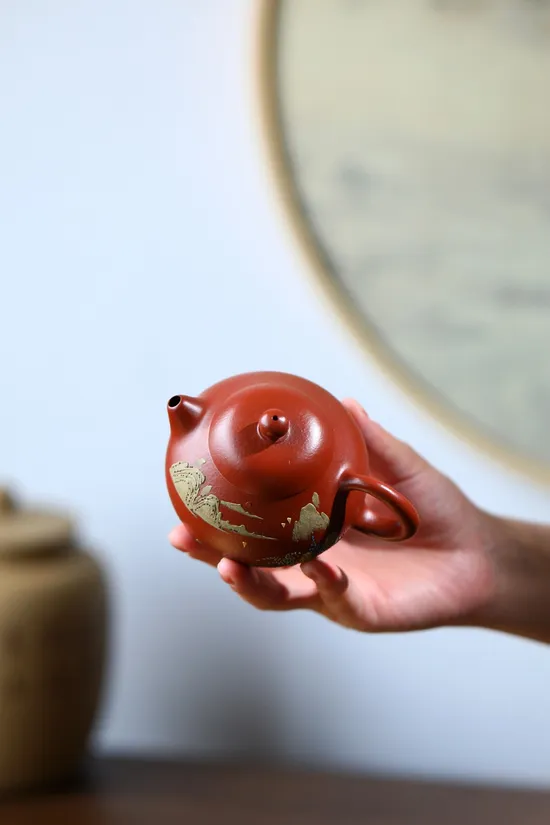 Yixing Clay Teapot | Handmade Zisha Wendan Teapot Artisan Ceramics 4