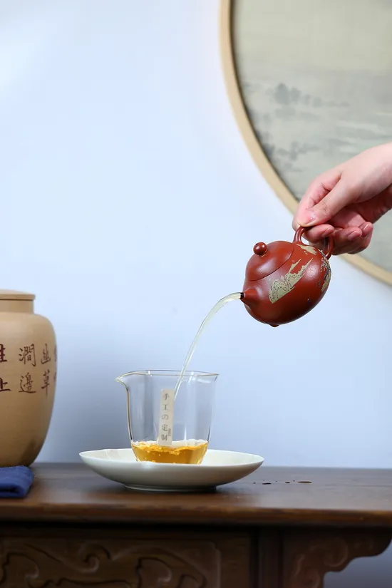 Yixing Clay Teapot | Handmade Zisha Wendan Teapot Artisan Ceramics 6