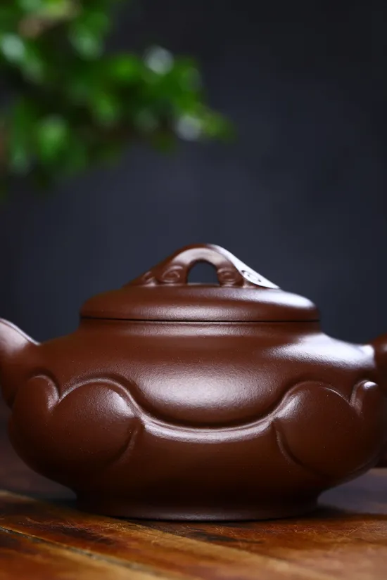 Premium Yixing Shi Hong Clay Teapot | Master Wang | 280CC 6