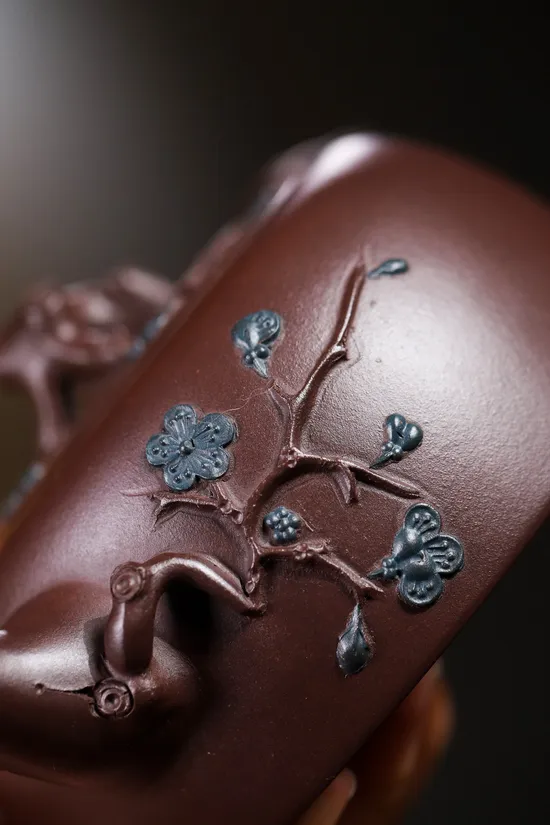 Yixing Clay Teapot | Handcrafted Zisha Artisan Teapot 400cc 6