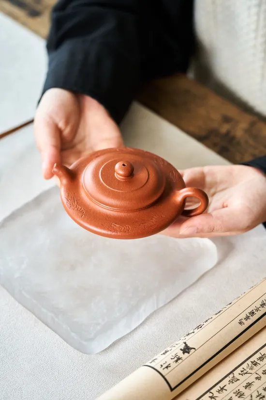 Yixing Zisha Teapot | Handcrafted Clay Teapot | Jiangpo Clay Xubian 5
