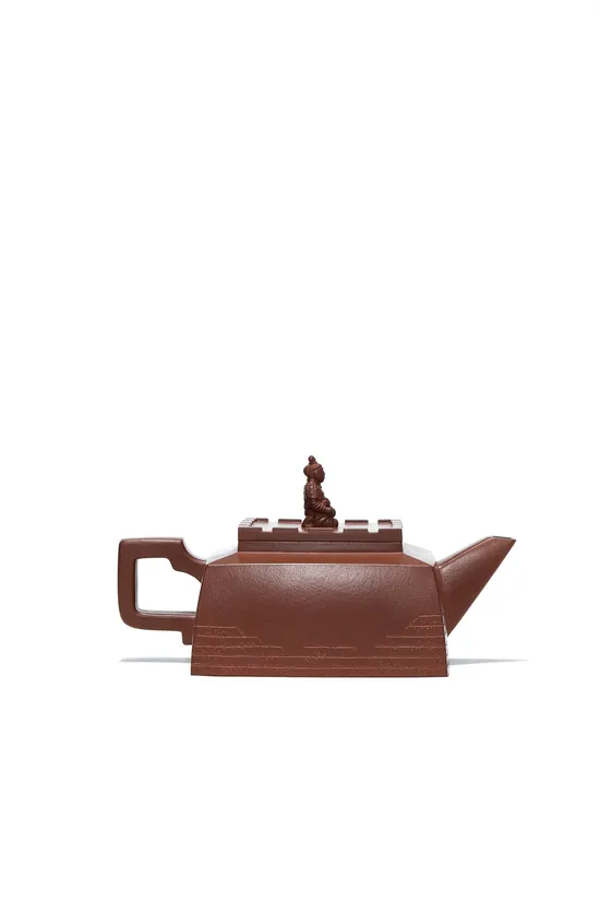 Premium Yixing Zisha Clay Teapot | Artisan Zhang Anjun | 650cc 4