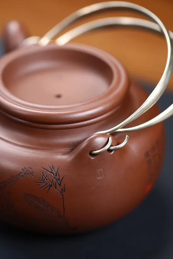 Yixing Zisha Teapot | Handcrafted Purple Clay Pottery | Artisan Wang Fang 8