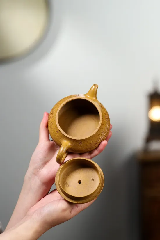 Premium Yixing Zisha Clay Teapot | Artisan Crafted | Yang Junbao 3