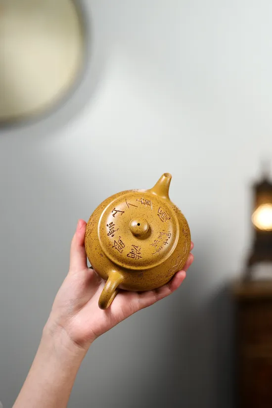 Premium Yixing Zisha Clay Teapot | Artisan Crafted | Yang Junbao 7