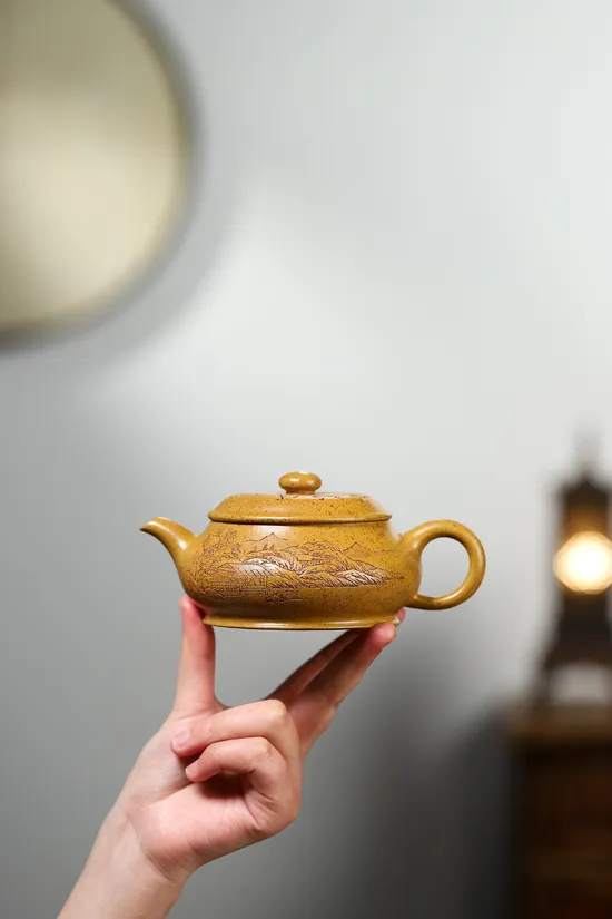 Premium Yixing Zisha Clay Teapot | Artisan Crafted | Yang Junbao 8