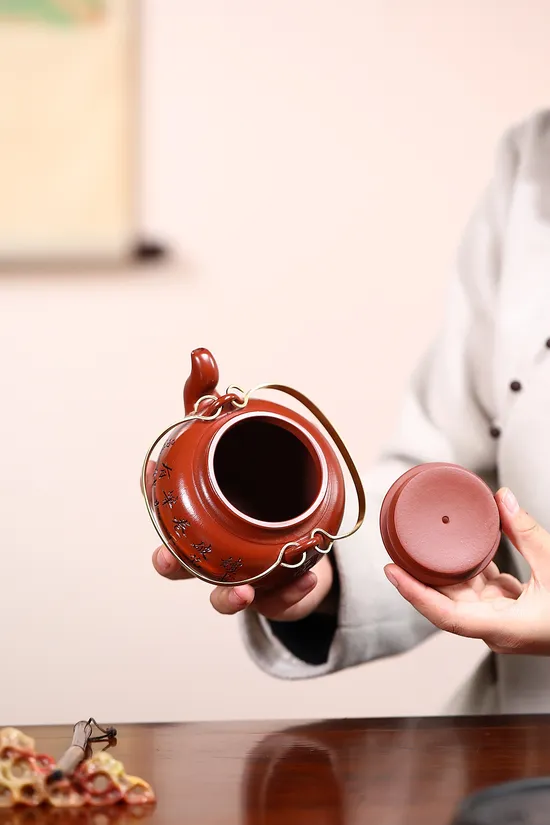 Premium Yixing Teapot | Handcrafted Zisha Clay Pot | Collector's Choice 3