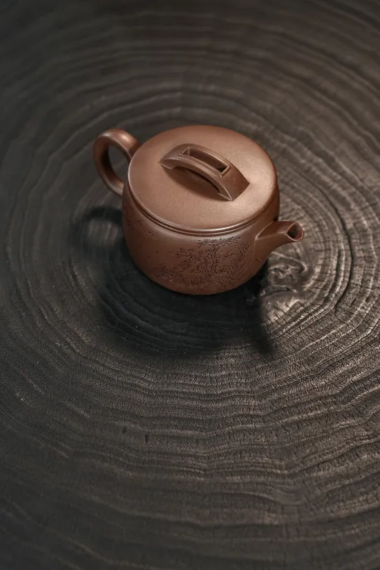Yixing Zisha Teapot – Handcrafted Purple Clay Teapot 180cc 5