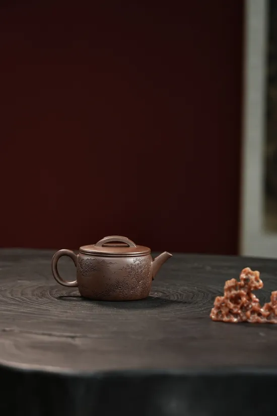 Yixing Zisha Teapot – Handcrafted Purple Clay Teapot 180cc 6