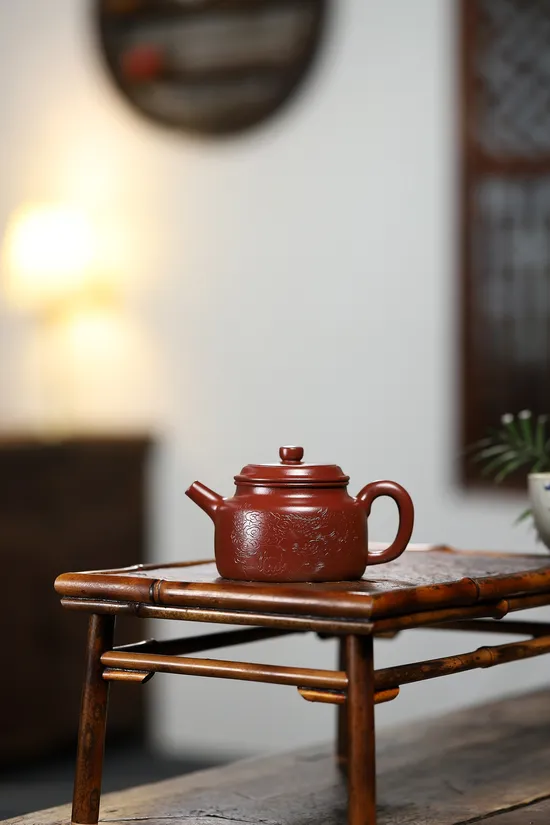 Yixing Zisha Dragon Teapot - 20cc Handmade Clay Art | Fu Yuefei 8