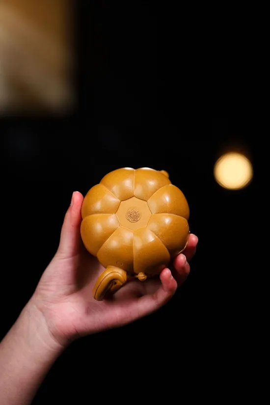 Handcrafted Yixing Zisha Teapot – Artisan Collectible & Unique Design 6