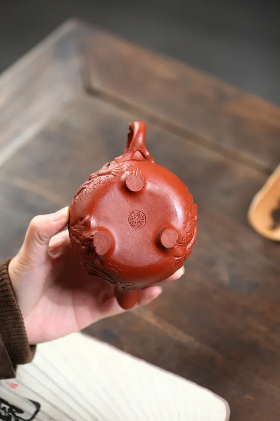 Premium Yixing Zisha Teapot | Dragon Gongchun Artisan Craft 5