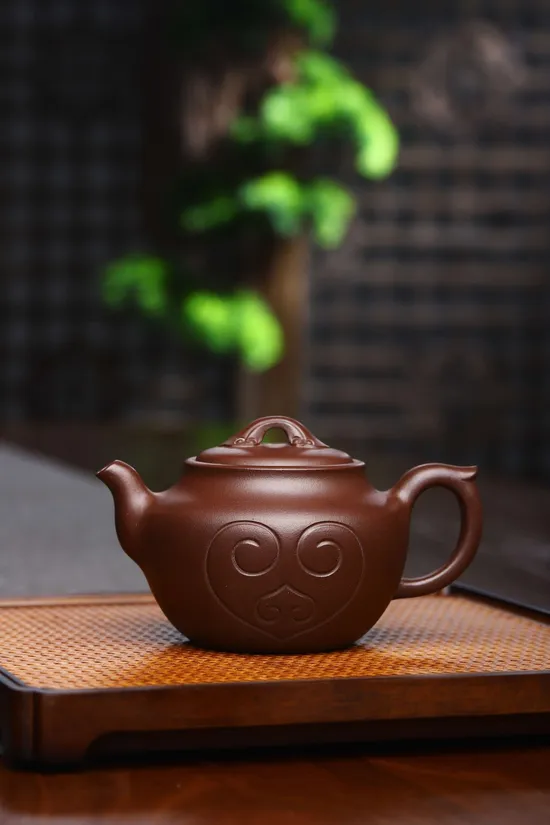 Yixing Zisha Teapot - Rare Shi Hong Clay, Master Craftsman Wang 3