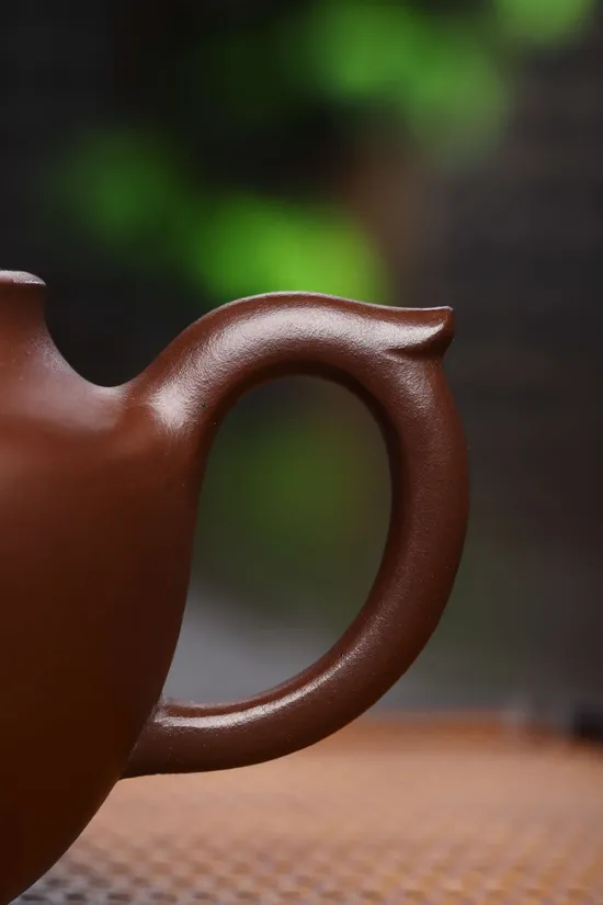 Yixing Zisha Teapot - Rare Shi Hong Clay, Master Craftsman Wang 6