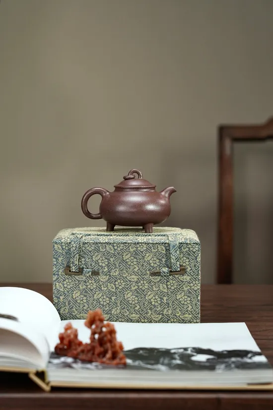 Premium Yixing Zisha Clay Teapot | Handcrafted 170cc Artisan Teapot 9