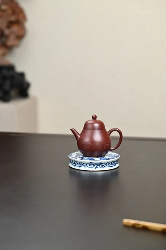 Premium Purple Clay Teapot | Handcrafted Zisha Yixing Lotus Teapot 1