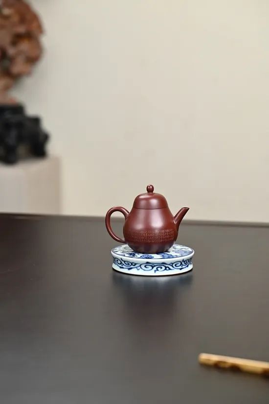 Premium Purple Clay Teapot | Handcrafted Zisha Yixing Lotus Teapot 3