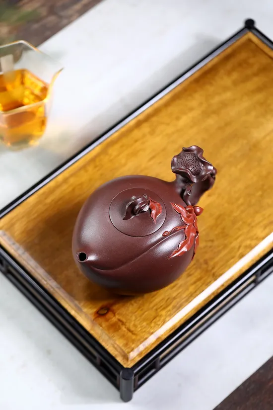 Yixing Clay Teapot: Sheng Tao Collector's Handmade Artistry 4
