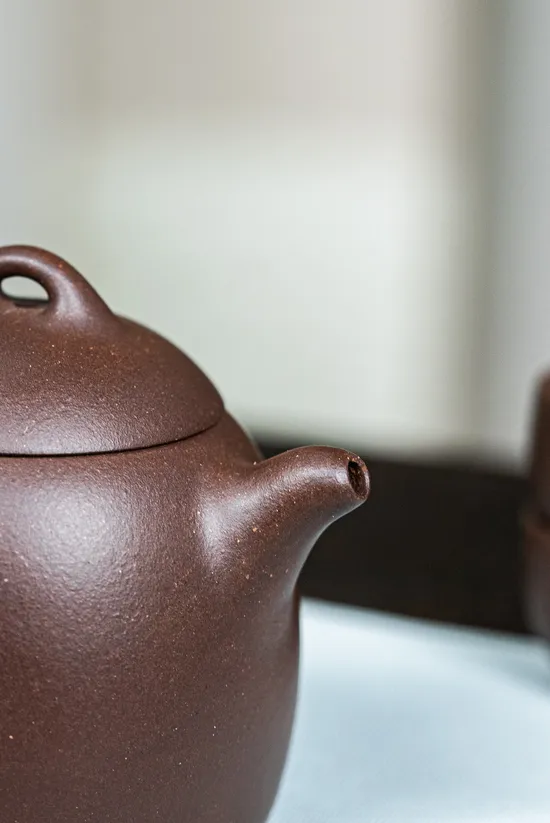 Yixing Clay Teapot | Handcrafted Zisha Qin Quan Style Pottery 1