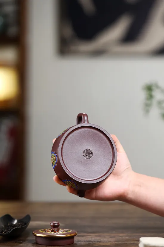 Zisha Teapots: Flowering Wealth and Honor | 2400 CNY 7