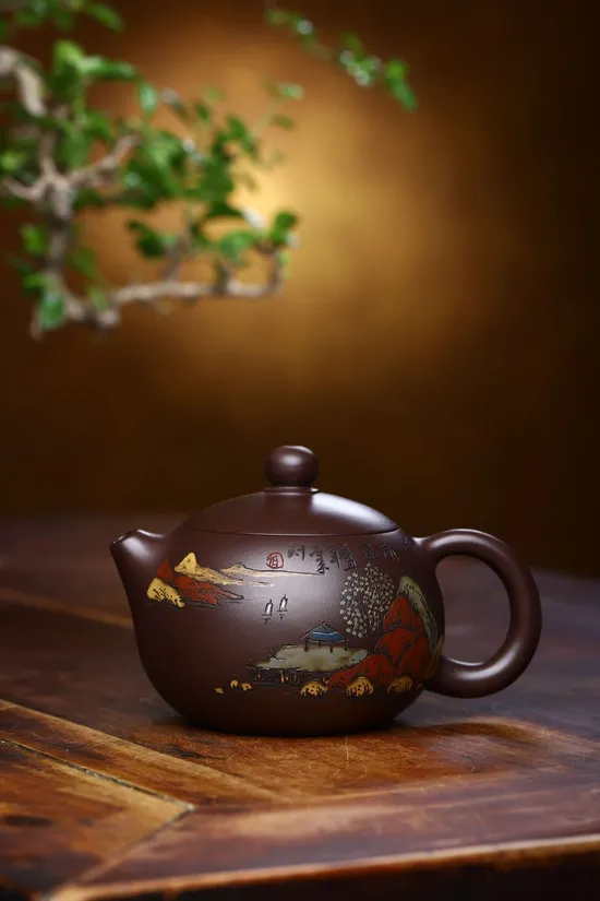 Premium Yixing Zisha Teapot Handcrafted Collectible Artisan Pottery 5