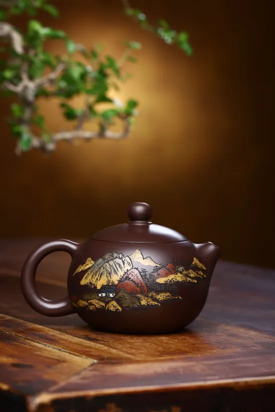 Premium Yixing Zisha Teapot Handcrafted Collectible Artisan Pottery 7