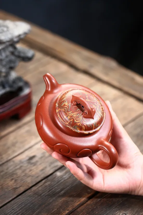 Yixing Zisha Teapot | Handcrafted Clay Pot with Unique Design 1