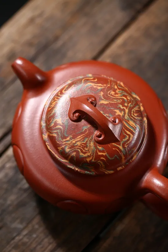 Yixing Zisha Teapot | Handcrafted Clay Pot with Unique Design 6