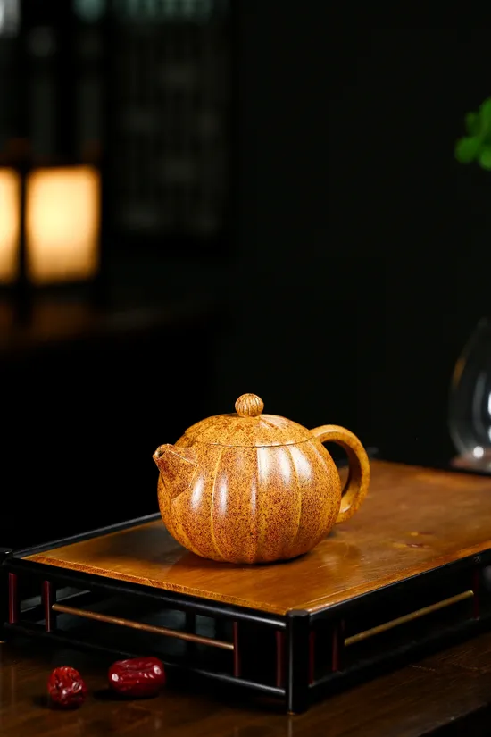Yixing Zisha Teapot | Collectible Golden Clay Artistry 7