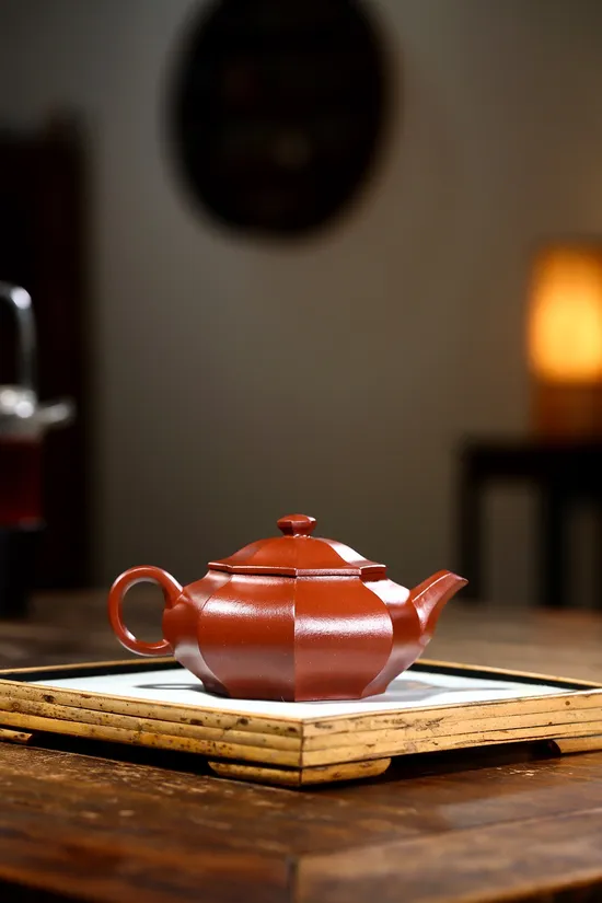 Yixing Zisha Teapot - Eight Facets | Award-Winning Artistry 5