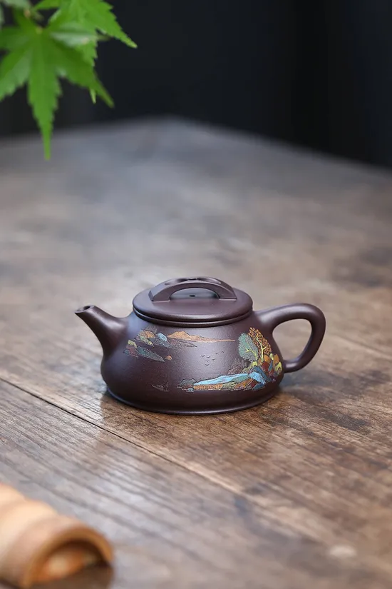 Yixing Zisha Clay Teapot | Artisan Masterpiece by Shen Jiankang 5