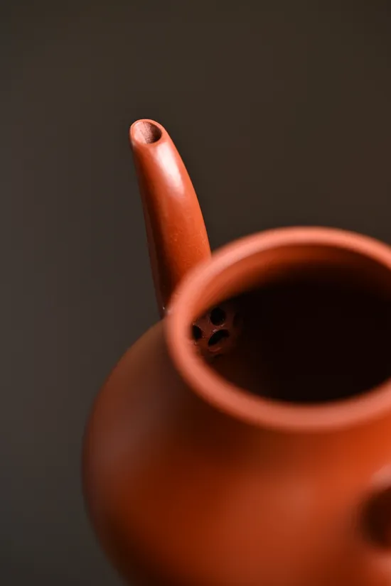 Premium Yixing Zisha Teapot 'Siting' | 180cc Handcrafted Pottery 1
