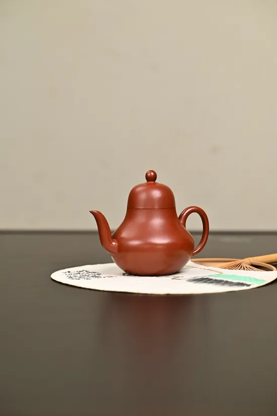 Premium Yixing Zisha Teapot 'Siting' | 180cc Handcrafted Pottery 7