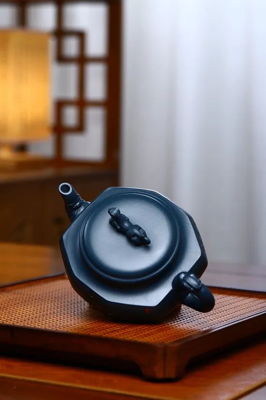 Yixing Zisha Art Teapot | Handcrafted Purple Clay Teapot | Limited $260 4