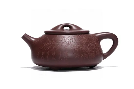 Zisha Teapots: 16 | 500 CNY | Huanglong Mountain purple clay 7