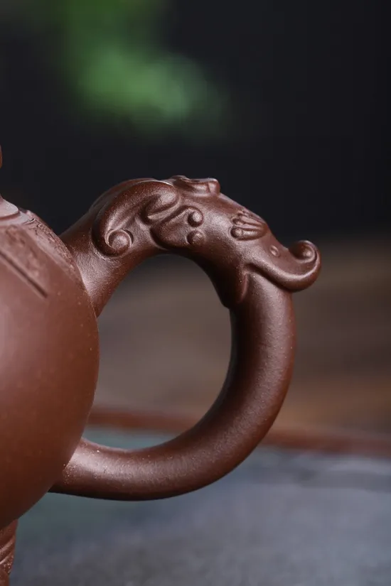 Yixing Zisha Teapot | Handcrafted Collectible Artisan Ceramic Teapot 9