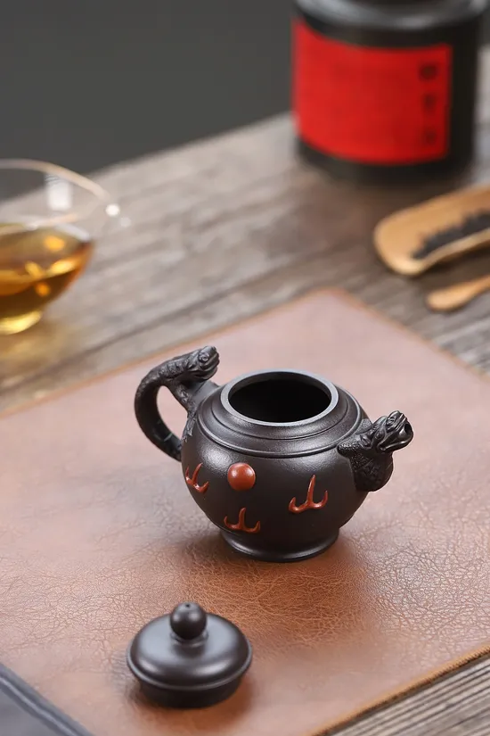 Premium Yixing Teapot | Handcrafted Zisha Clay Artistry | Limited Offer 8