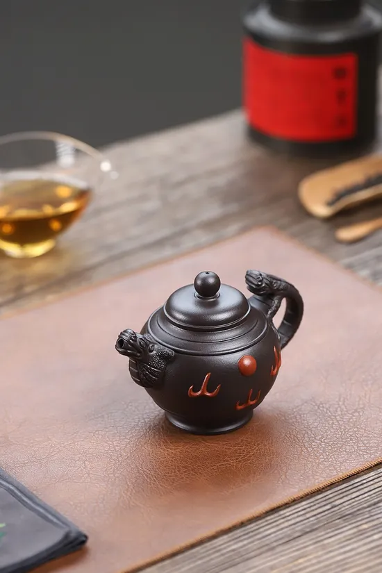 Premium Yixing Teapot | Handcrafted Zisha Clay Artistry | Limited Offer 9
